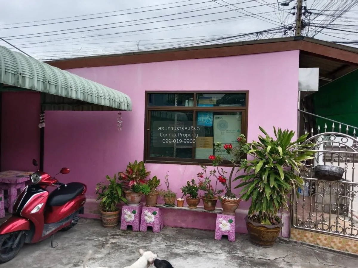 ขายหมู่บ้านเกาะสมุทร ห้องมุม หน้ากว้าง ท่าทราย เมืองสมุทรสาคร สมุ