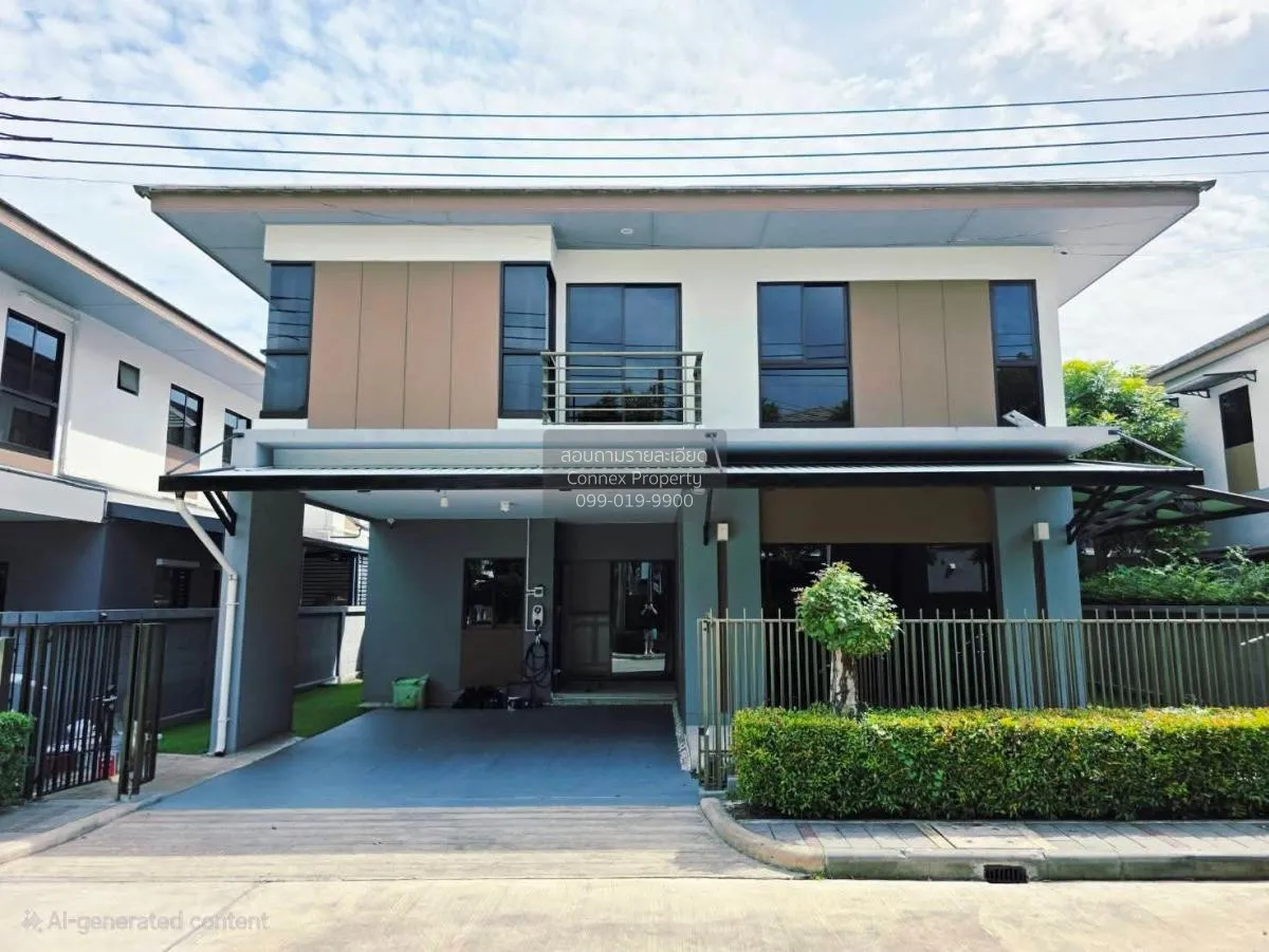 เช่าบ้าน  บ้านลุมพินี สวนหลวง ร.9 หน้ากว้าง หนองบอน เขต ประเวศ กร 1