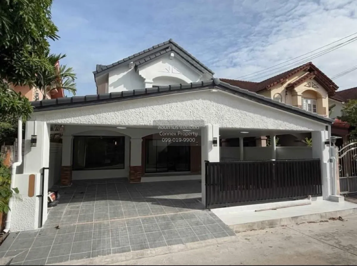 ขายบ้าน  เพชรมณฑลกรีน บางบอน 5 หน้ากว้าง รีโนเวทใหม่ หนองแขม เขต  1