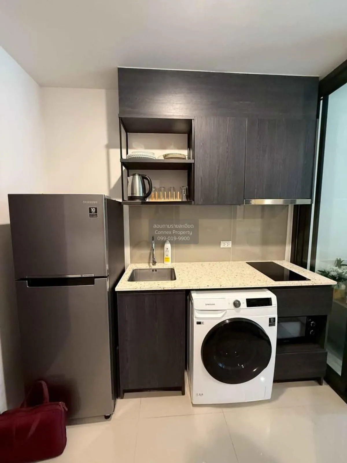 For Rent Condo , XT Huaikhwang , newly renovated , MRT-Huai Khwan