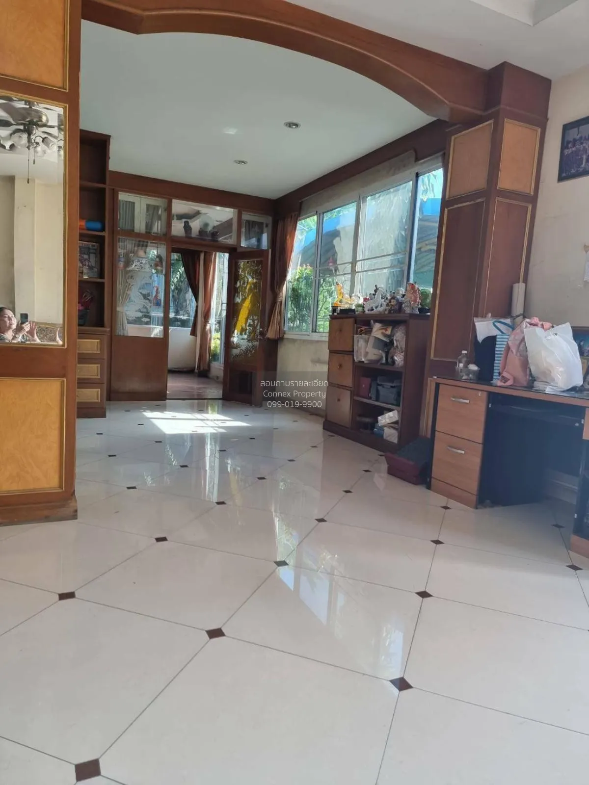 For Sale A two-story house with a large plot of land in the heart