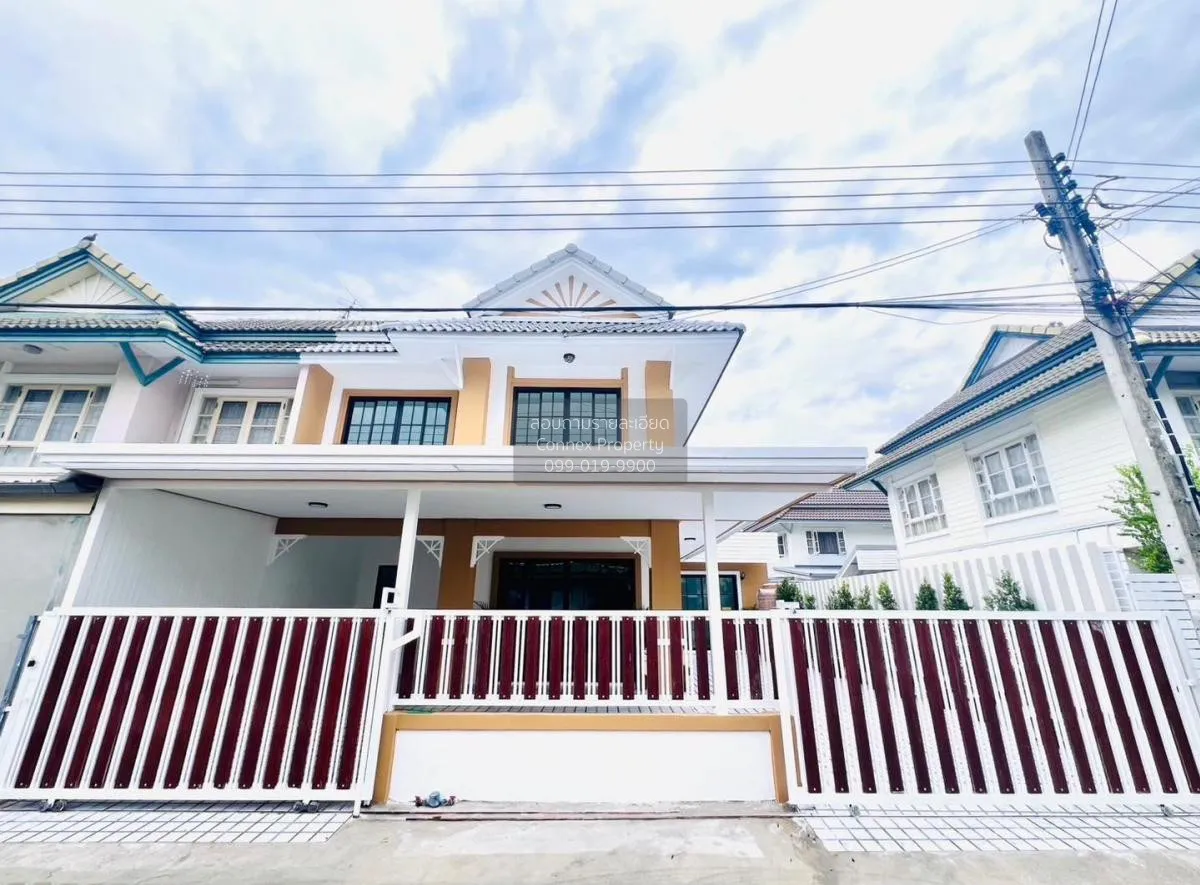 ขายบ้าน  บ้านพฤกษา 19 ห้องมุม รีโนเวทใหม่ บางคูรัด บางบัวทอง นนทบ 1