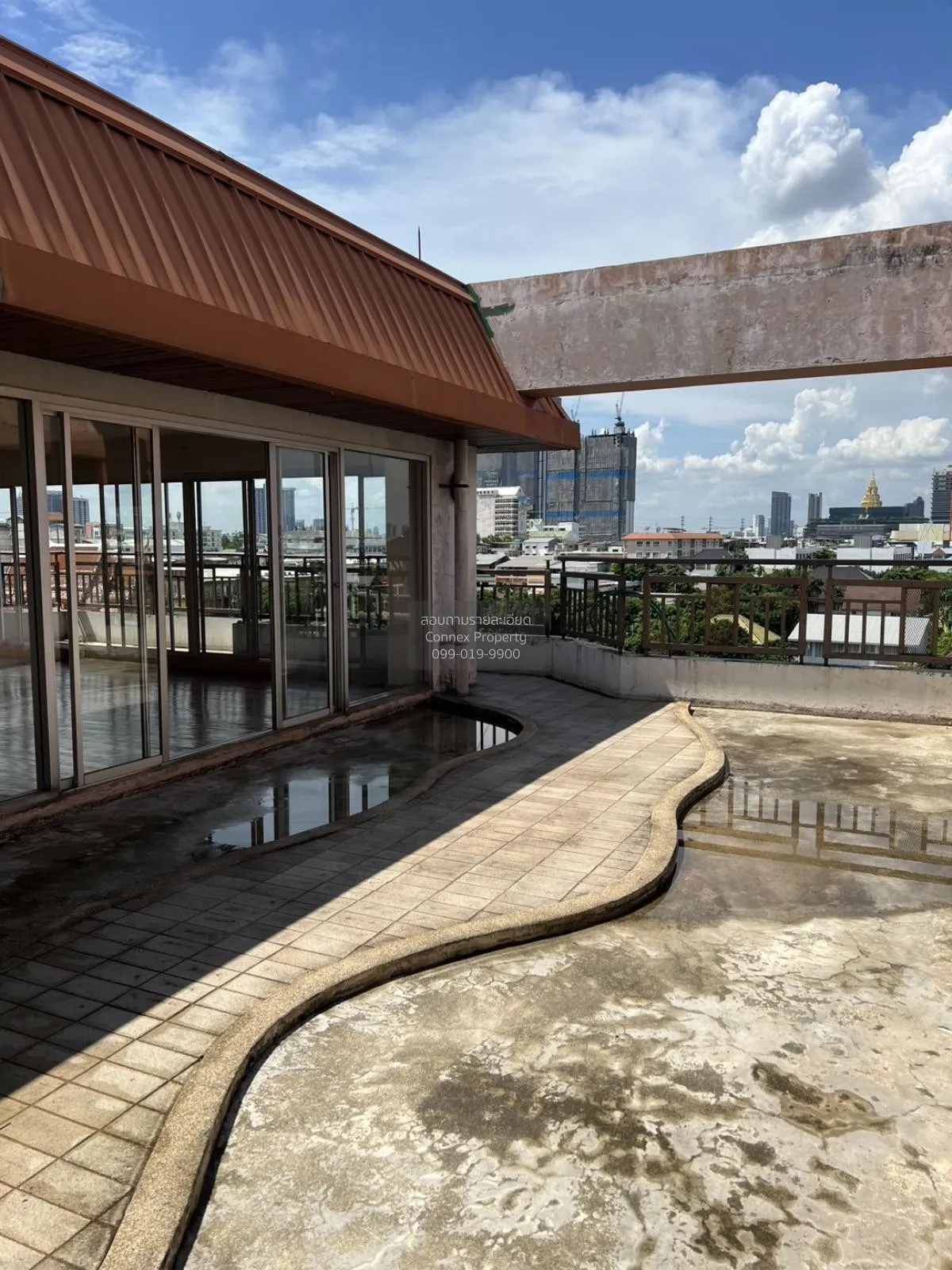 For Sale Condo , Baan Suan Sukhothai , Penthouse , nice view , wi