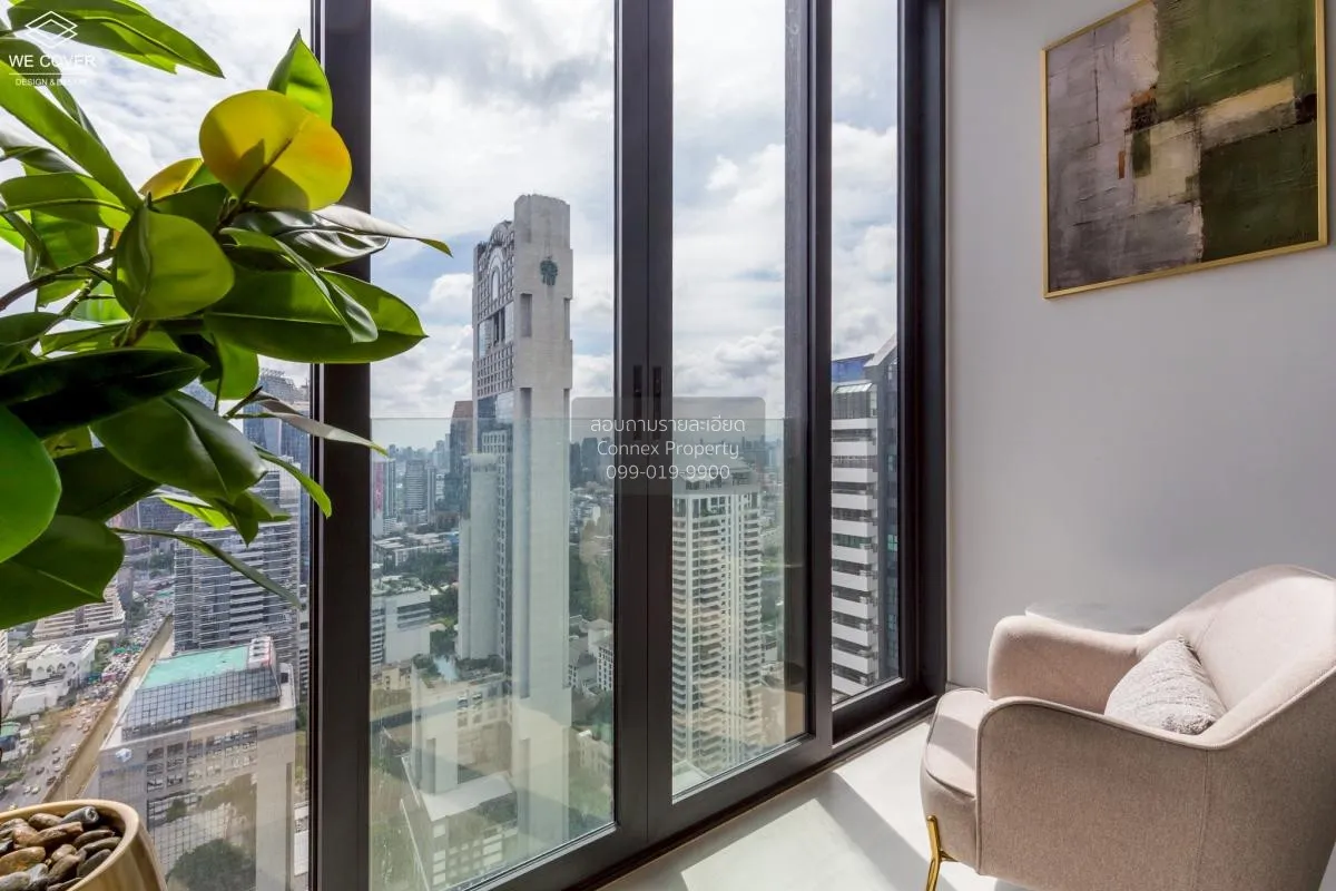 เช่าคอนโด  ศุภาลัย ไอคอน สาทร วิวสวย ชั้นสูง รีโนเวทใหม่ MRT-สีลม