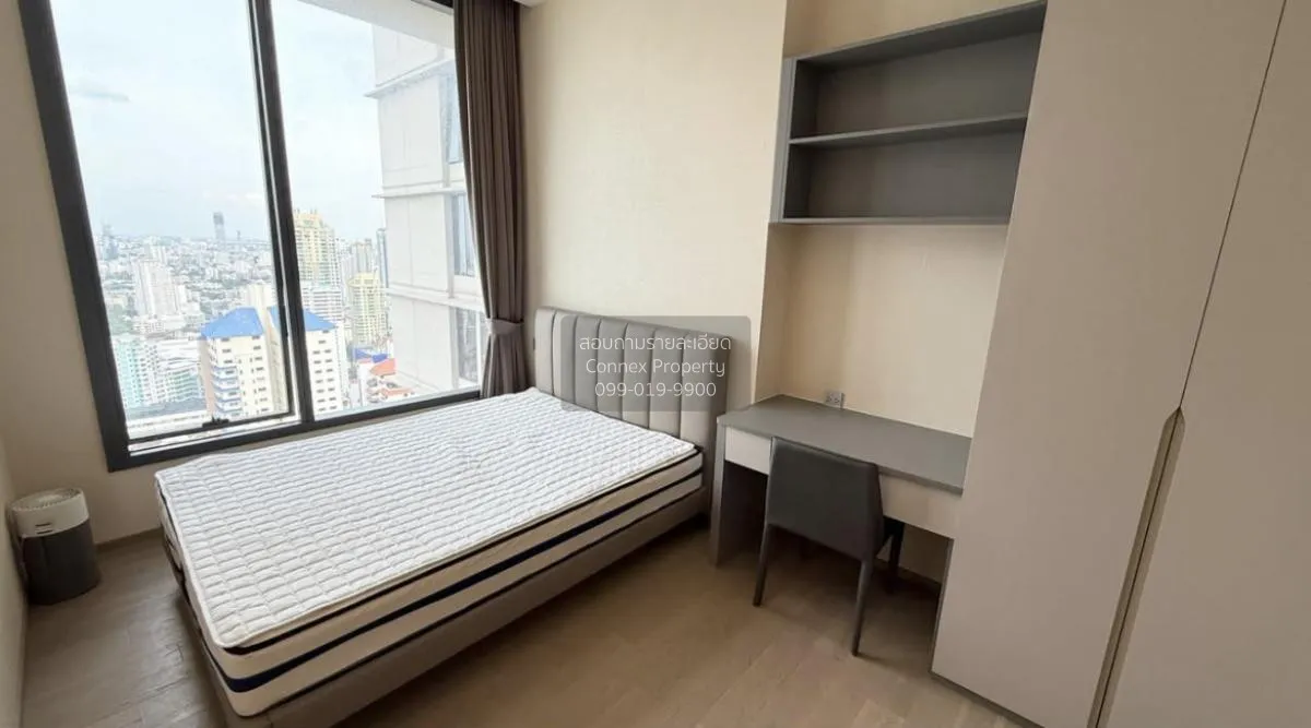 เช่าคอนโด  ดิ เอส อโศก วิวสวย ชั้นสูง ห้องมุม หน้ากว้าง BTS-อโศก 