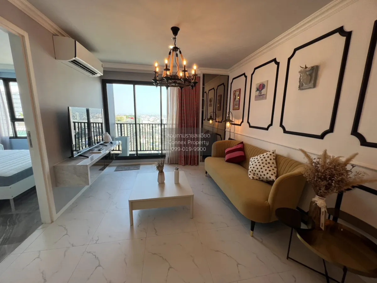 For Rent Condo , Life Ladprao , high floor , corner unit , newly  1