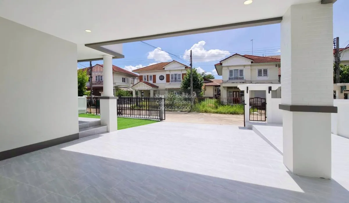 ขายบ้าน  มณีรินทร์ เอ็กซ์คลูซีฟ พาร์ค รังสิต หน้ากว้าง รีโนเวทใหม