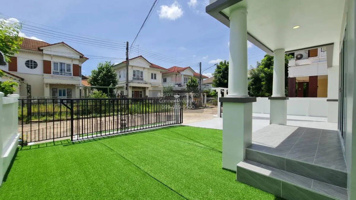 ขายบ้าน  มณีรินทร์ เอ็กซ์คลูซีฟ พาร์ค รังสิต หน้ากว้าง รีโนเวทใหม