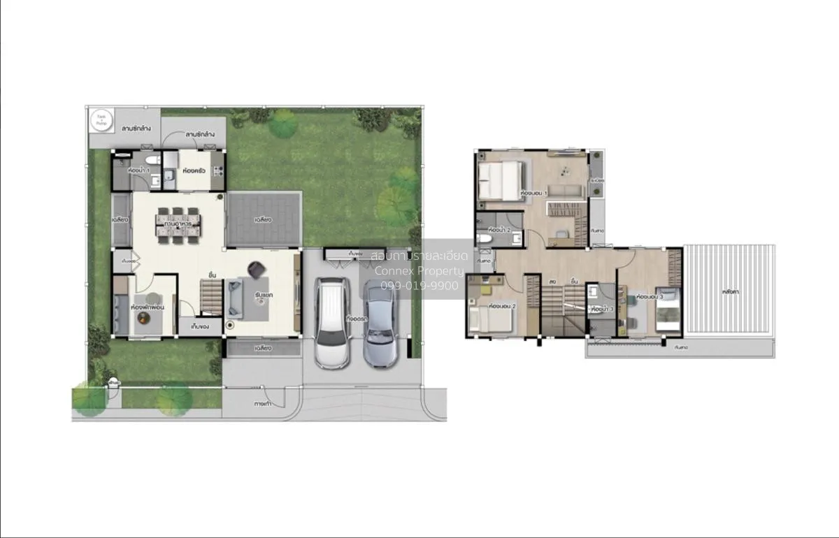 ขายบ้าน  เฮ้าส์ 24 เวสต์เกต บางคูรัด บางบัวทอง นนทบุรี CX-134466 2