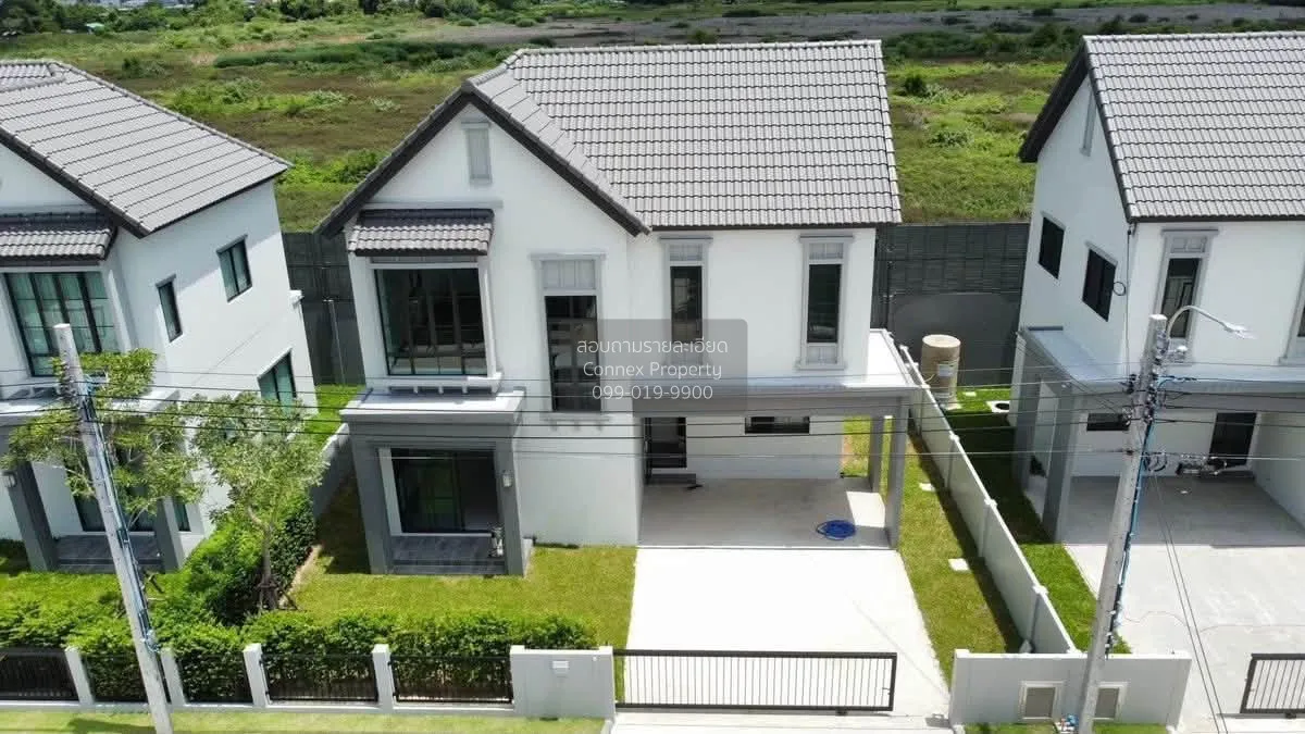 For Sale House , Sanransiri Ramkhamhaeng , wide frontage , MRT-Mi 1
