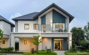 ขายบ้าน  บางกอก บูเลอวาร์ด รามอินทรา - วัชรพล ออเงิน เขต สายไหม กรุงเทพ CX-134629