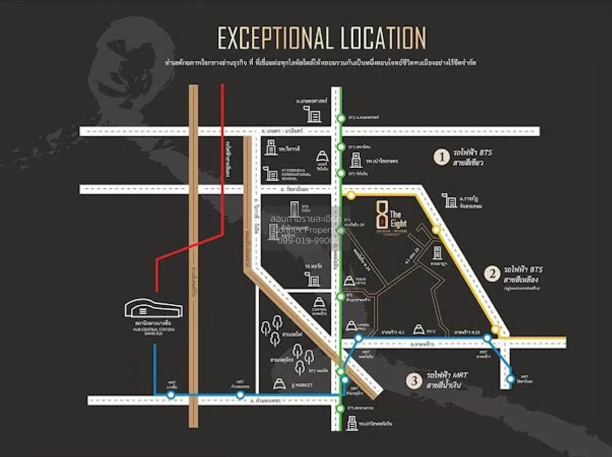 ขายบ้าน  ดิ เอท จตุจักร - รัชดา ห้องมุม หน้ากว้าง จอมพล  เขต จตุจ