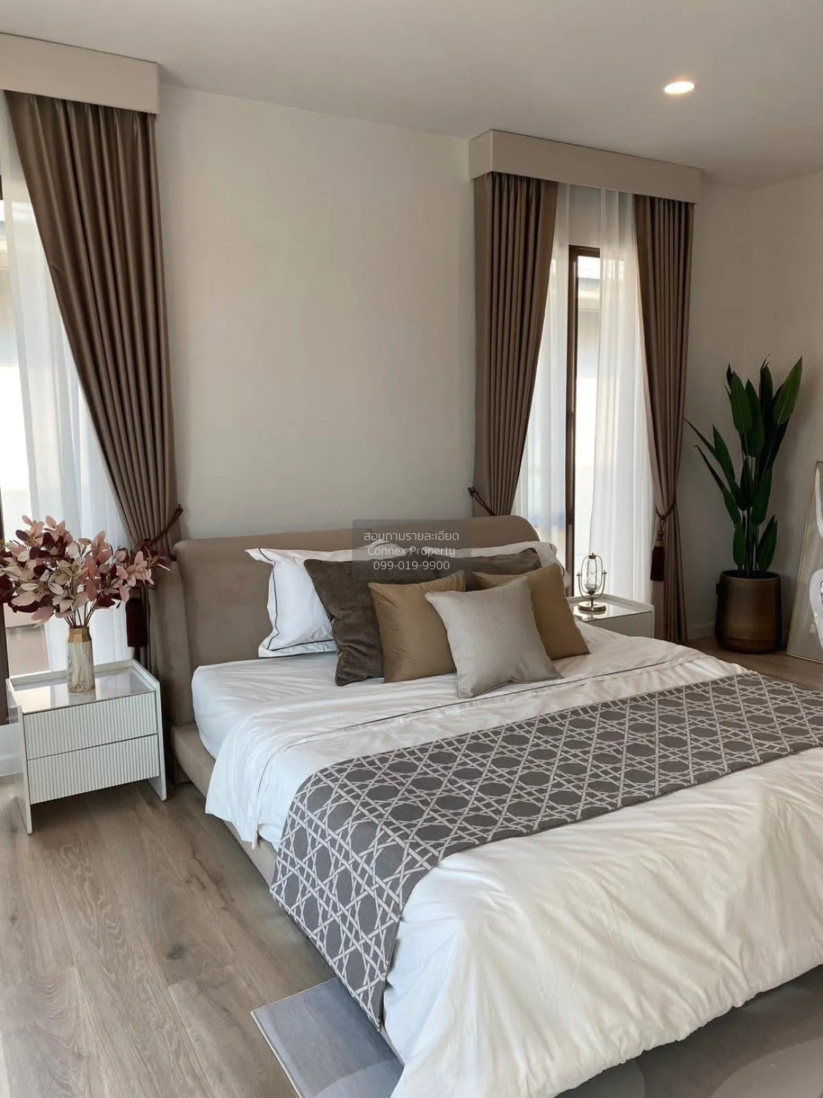 For Rent House , Burasiri Krungthep Kreetha , nice view , wide fr 4