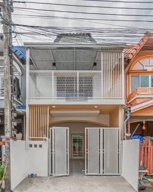 ขายทาวน์เฮ้าส์/ทาวน์โฮม  บ้านมนวดี รีโนเวทใหม่ บางคูรัด บางบัวทอง นนทบุรี CX-135056