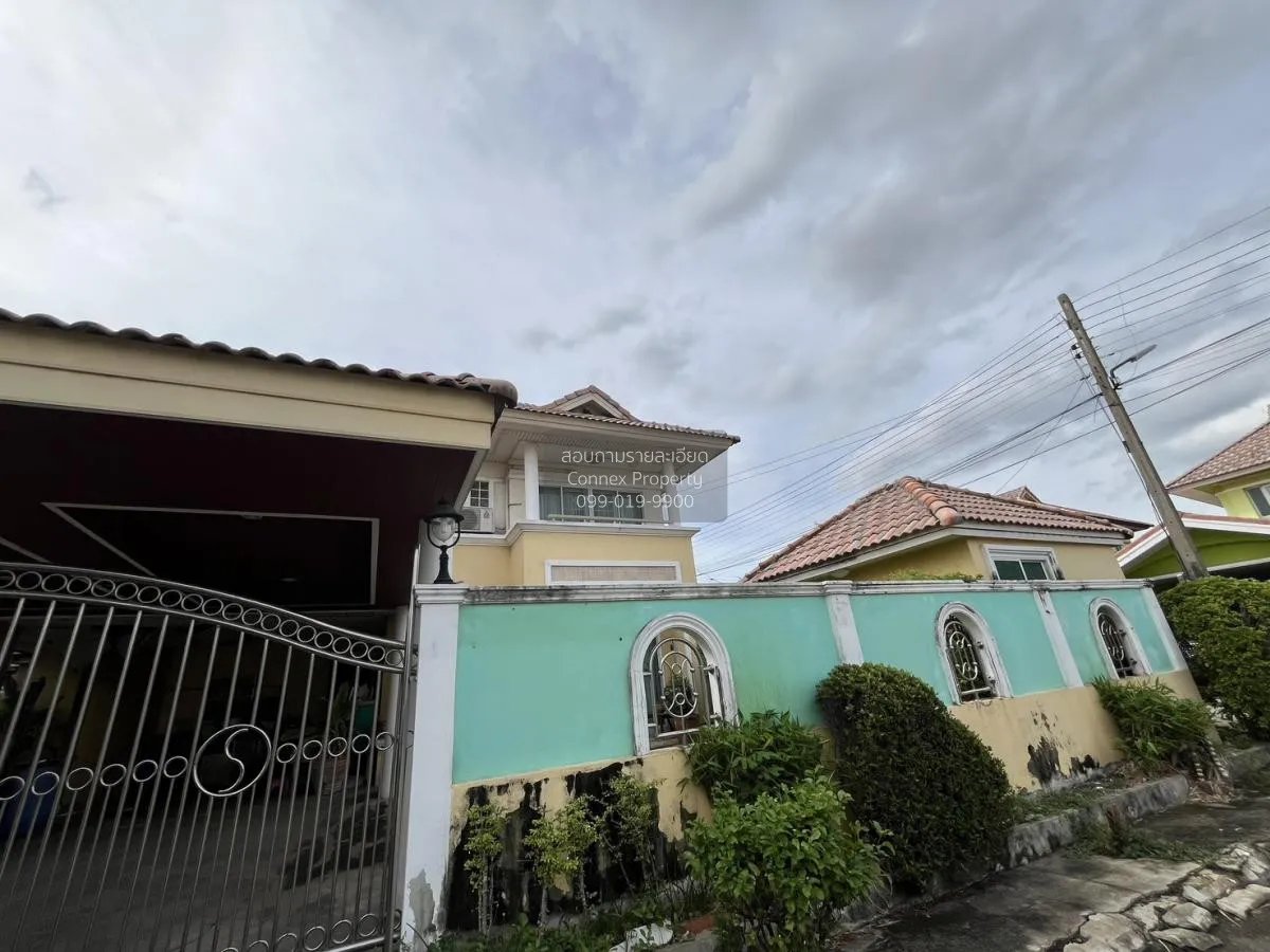 For Sale House , Bhudhani Village , corner unit , Bang Krathuek , 3