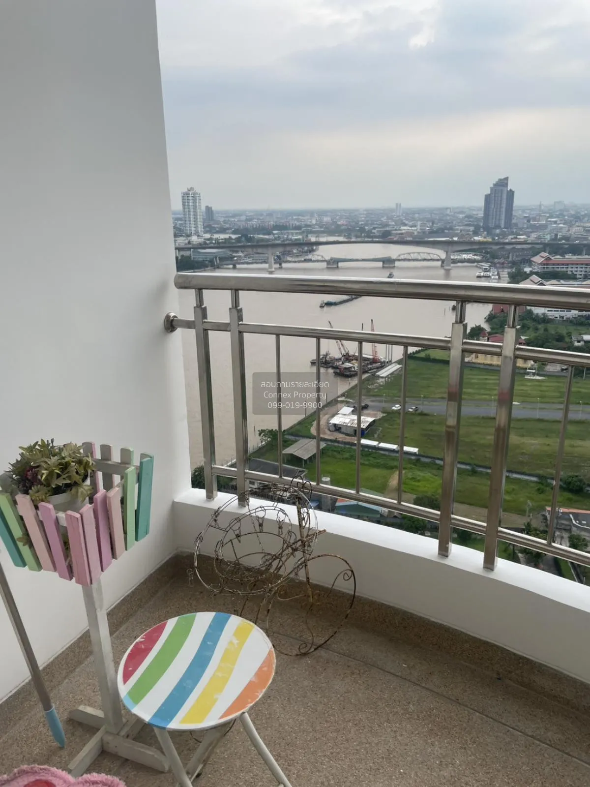 เช่าคอนโด  ศุภาลัย ริเวอร์ รีสอร์ท เจริญนคร BTS-กรุงธนบุรี สำเหร่