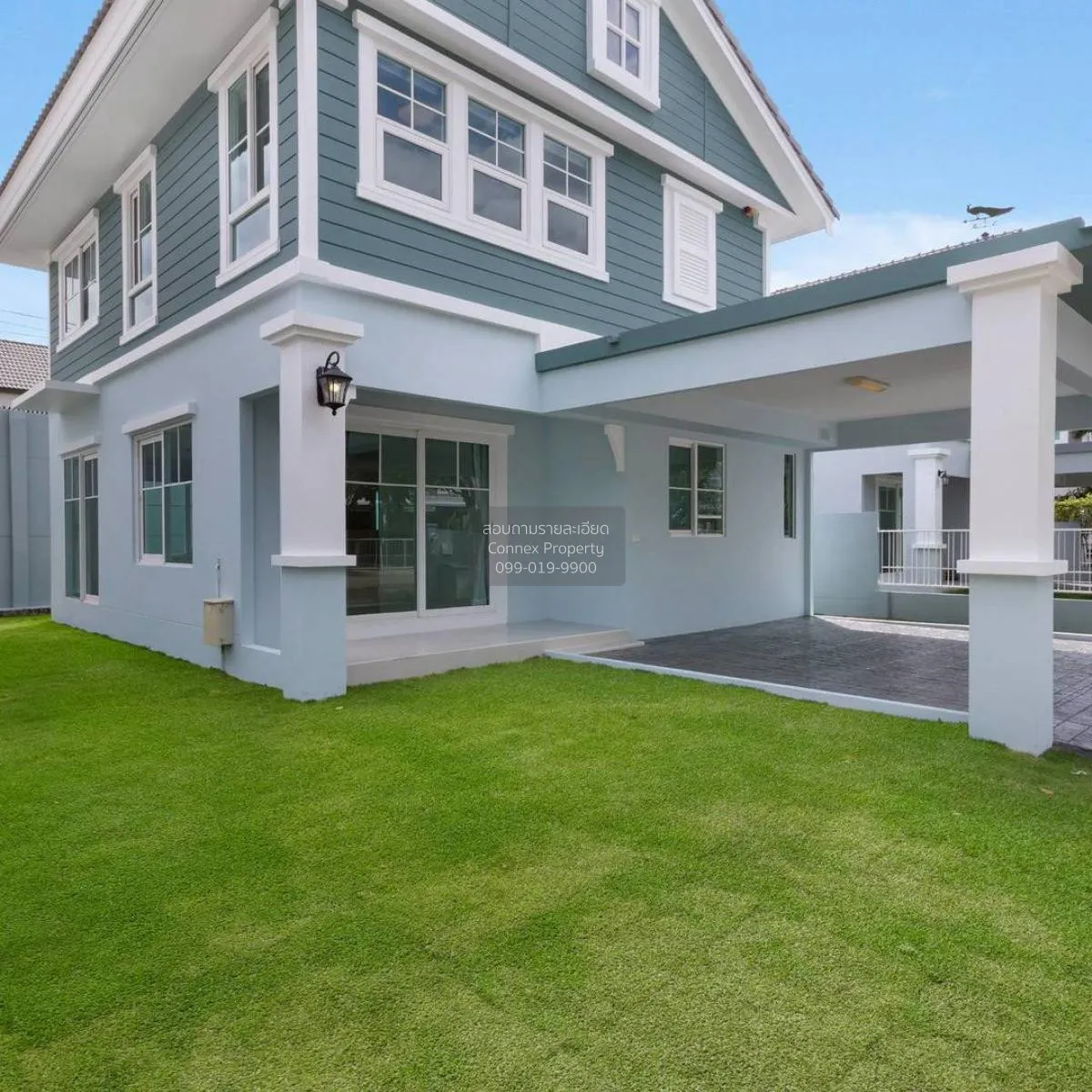 ขายบ้าน  วิลลาจจิโอ รังสิต - คลอง 2 หน้ากว้าง รีโนเวทใหม่ คลองสอง 2