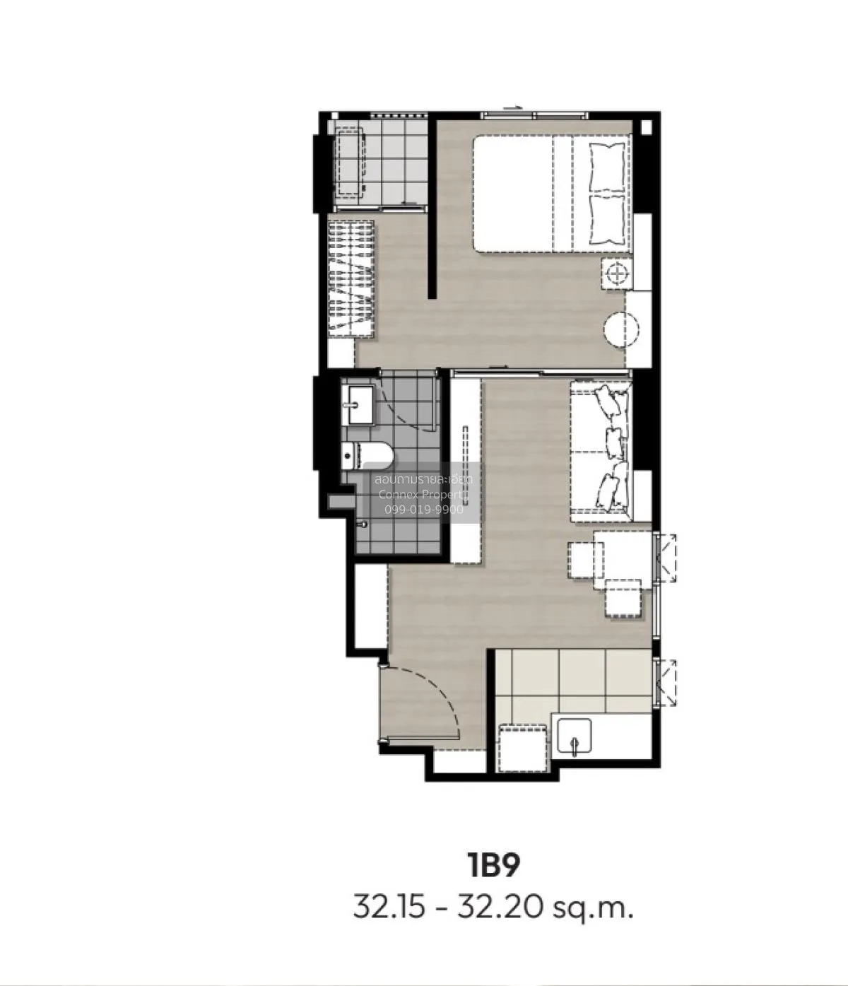 ขายคอนโด  พลัมคอนโด อีสต์ ลาดพร้าว พลับพลา เขต วังทองหลาง กรุงเทพ 1