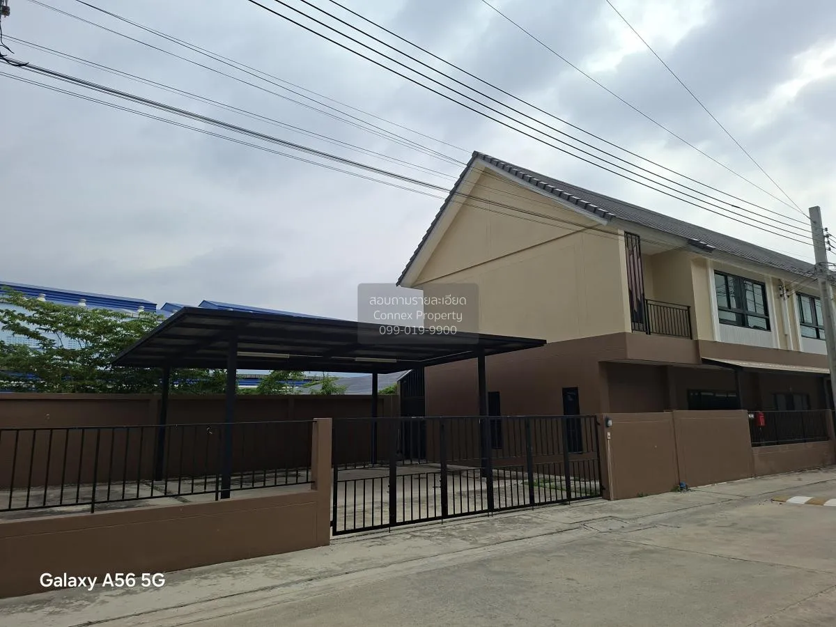 เช่าบ้าน  นนท์ธารา 6 พระเงิน ห้องมุม หน้ากว้าง บางม่วง บางใหญ่ นน 2