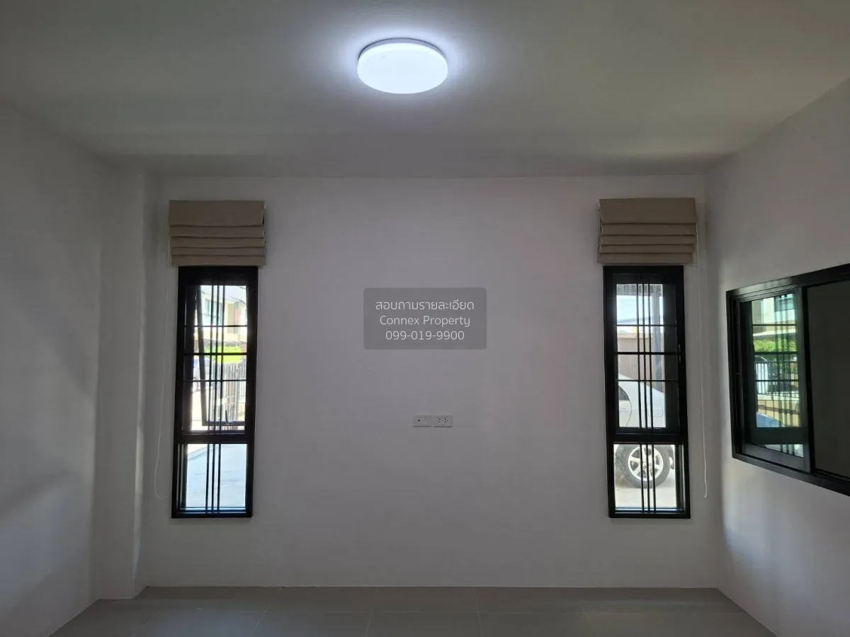 เช่าบ้าน  นนท์ธารา 6 พระเงิน ห้องมุม หน้ากว้าง บางม่วง บางใหญ่ นน