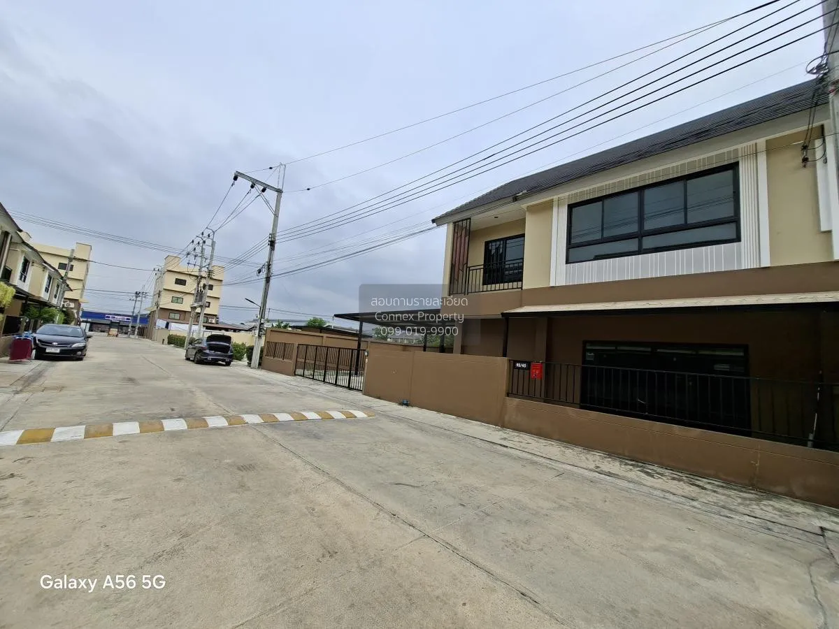 ขายบ้าน  นนท์ธารา 6 พระเงิน ห้องมุม หน้ากว้าง บางม่วง บางใหญ่ นนท 3