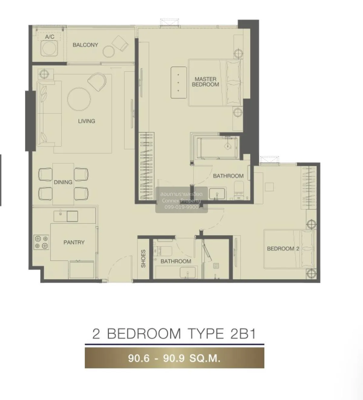 ขายคอนโด  เดอะ รูม สุขุมวิท 38 BTS-ทองหล่อ พระโขนง เขต คลองเตย กร 2