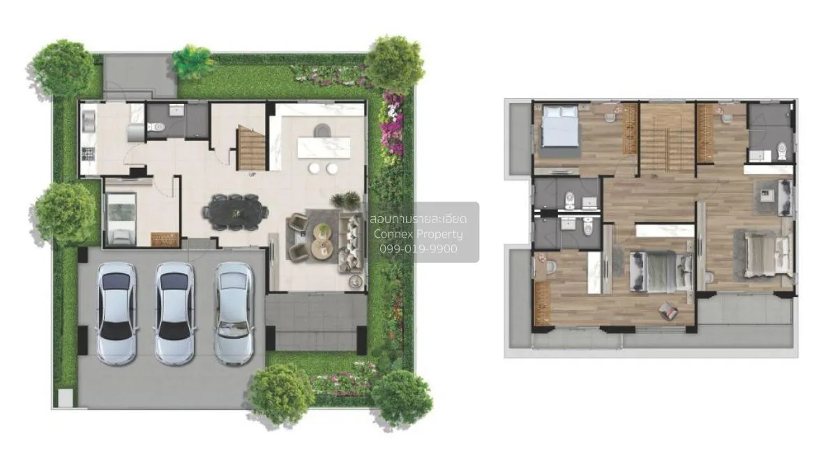 ขายบ้าน  ภัสสร ศรีนครินทร์ - เทพารักษ์ MRT-ศรีด่าน (สายสีเหลือง)  2