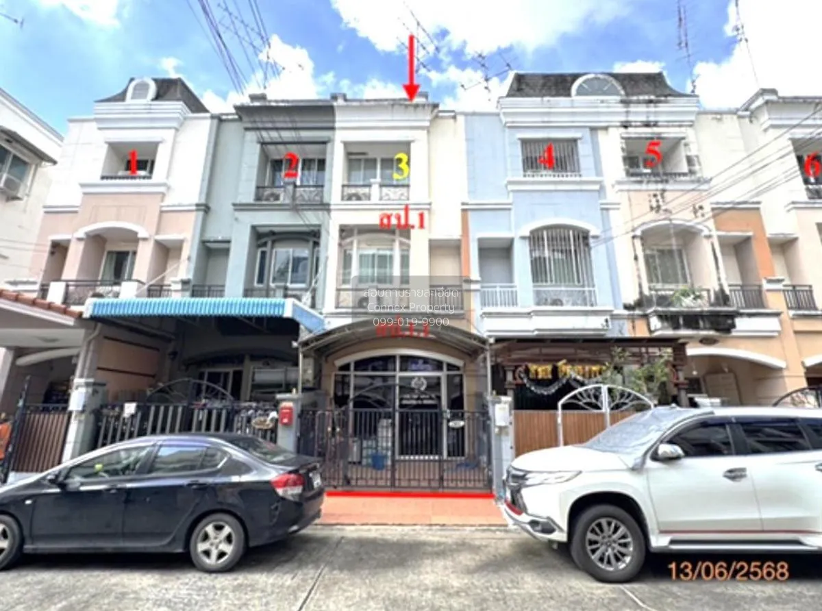 ขายทาวน์เฮ้าส์/ทาวน์โฮม  ปริญลักษณ์ พระราม 2 แสมดำ เขต บางขุนเทีย 1