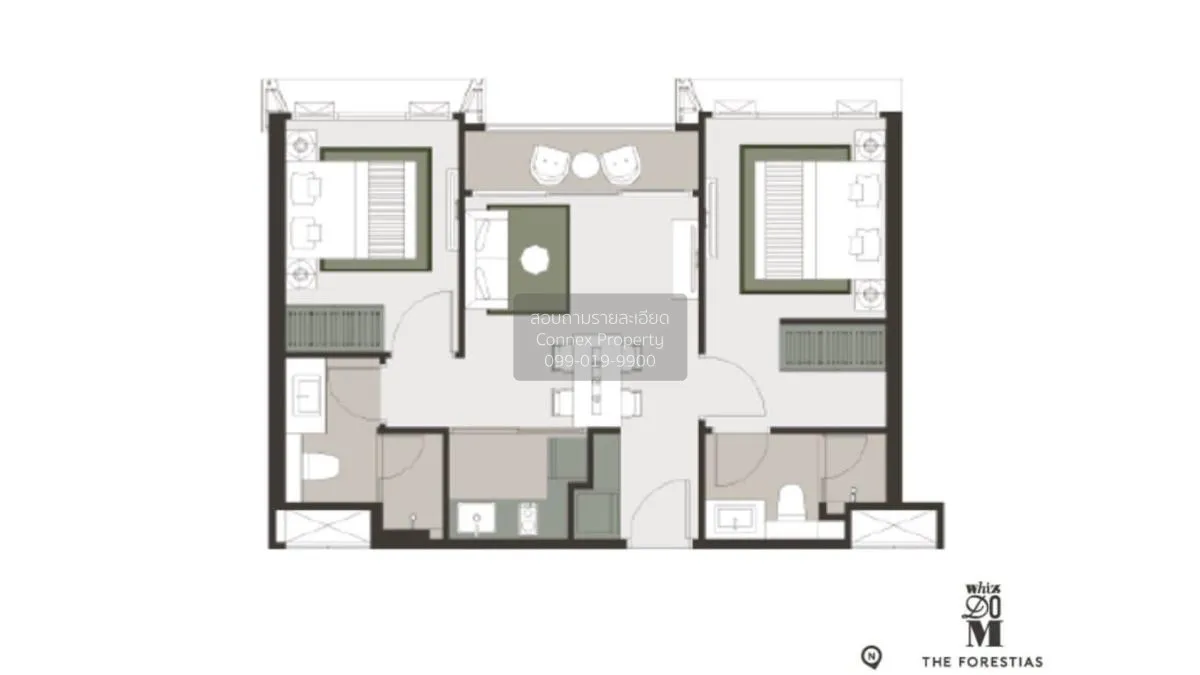 For Sale Condo , Whizdom The Forestias , Bang Kaeo , Bang Phli , 