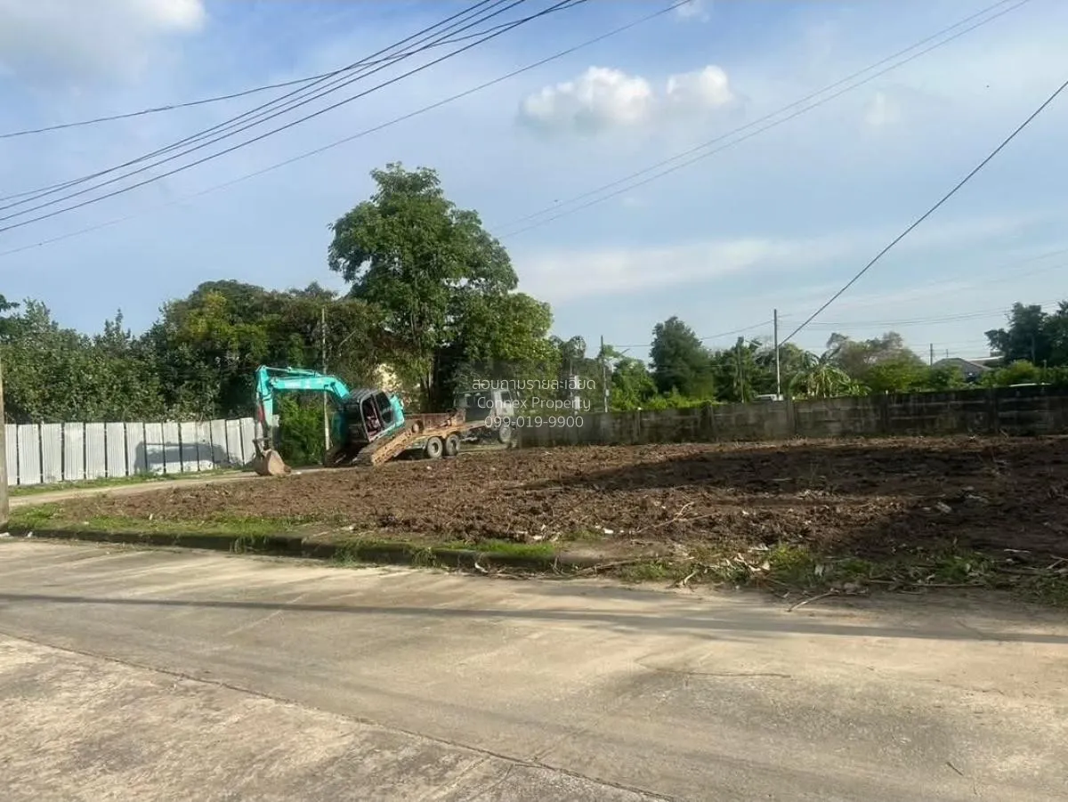 ขายที่ดินเปล่า @หมู่บ้านแฮปปี้​เพลส พาร์ค หน้ากว้าง คลองสามประเวศ 1