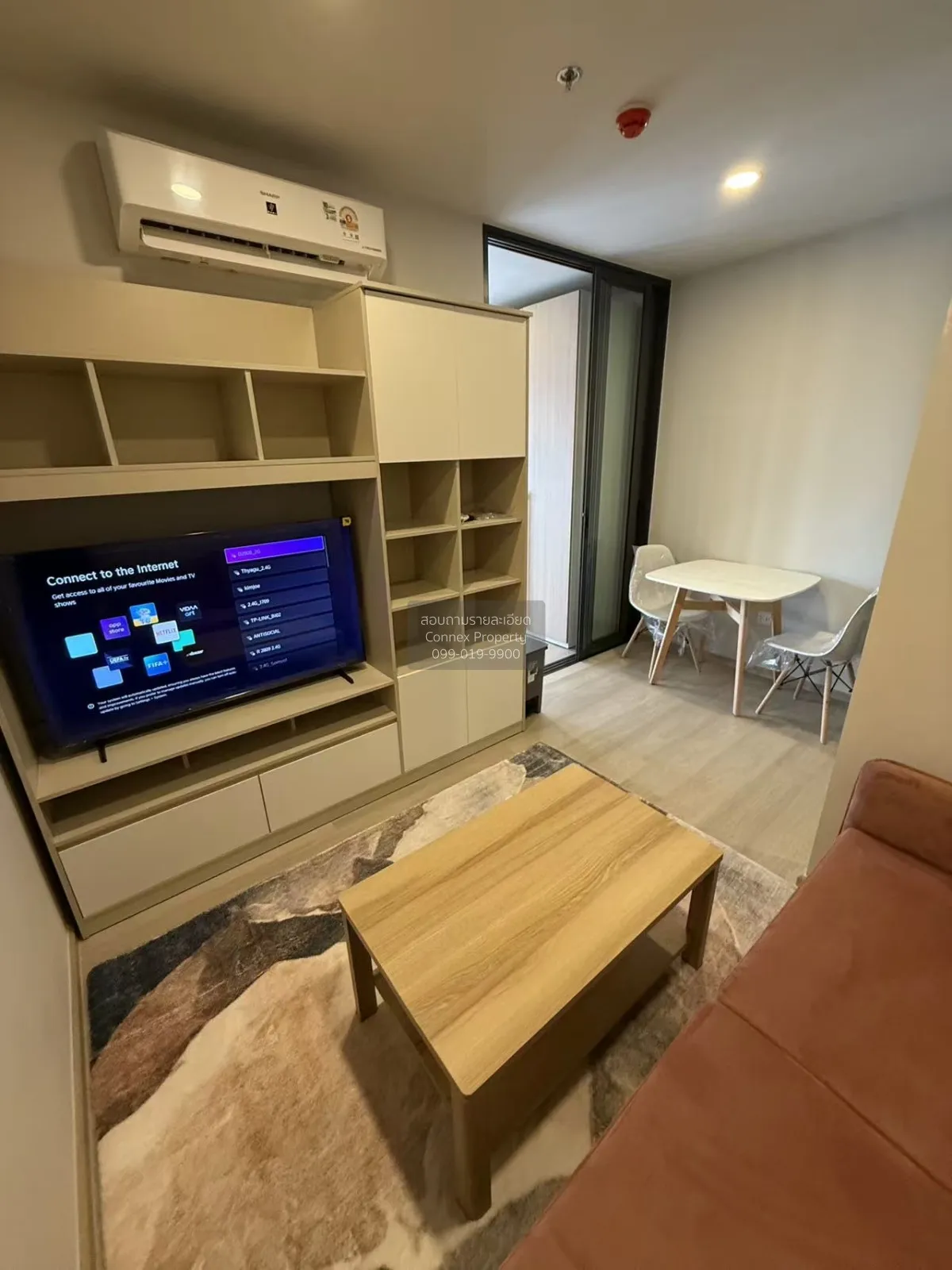 For Rent Condo , Aspire Onnut Station , nice view , high floor , 