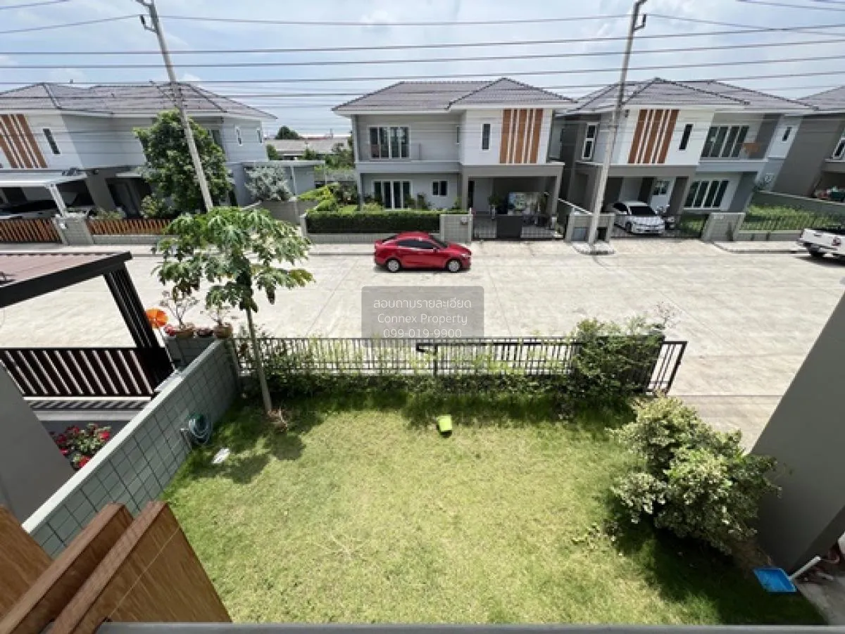 For Sale House , Nanthara Rangsit Klong 8  , wide frontage , Lam  4