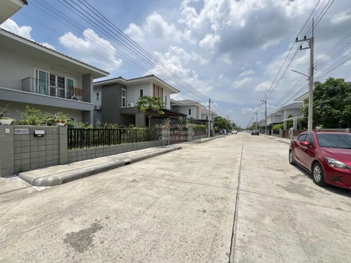 For Sale House , Nanthara Rangsit Klong 8  , wide frontage , Lam 