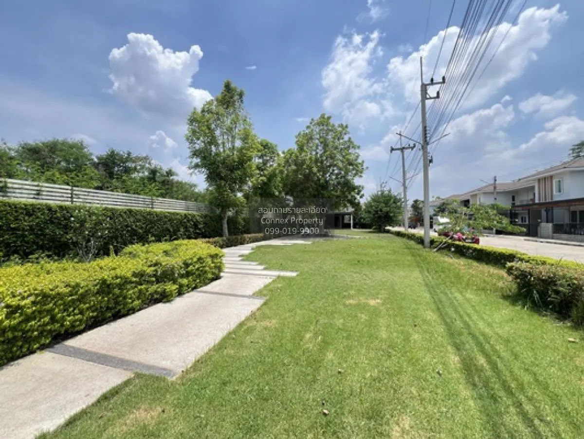 For Sale House , Nanthara Rangsit Klong 8  , wide frontage , Lam 