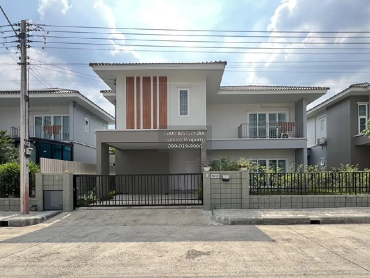 For Sale House , Nanthara Rangsit Klong 8  , wide frontage , Lam 