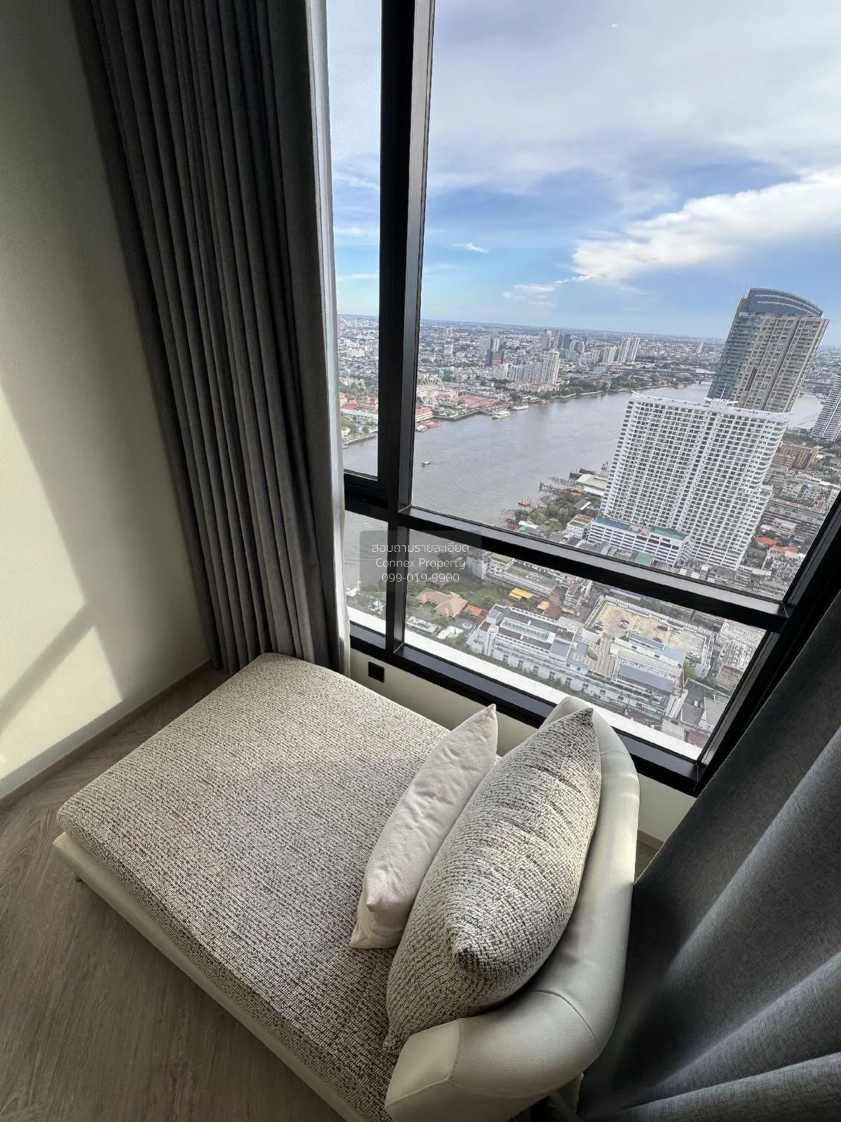 For Rent Condo , Chapter Charoennakhorn-Riverside , BTS-Krung Tho 3