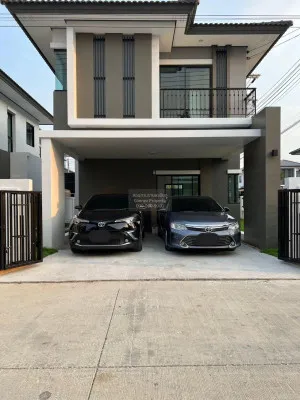 For Sale House , BaanFah Greennery TIWA Pinklao-Sai 5 , Bang Krathuek , Sam Phran , Nakhon Pathom , CX-136227