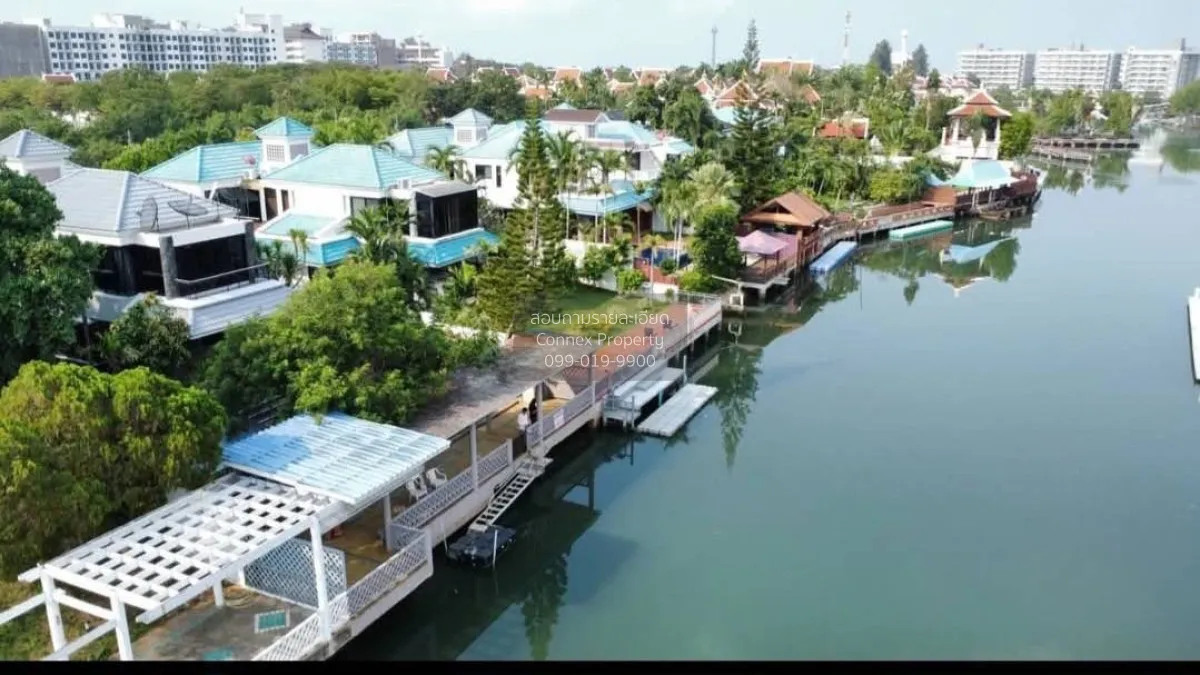 For Sale House , Jomtien Yacht Club 3 , nice view , river view ,  1