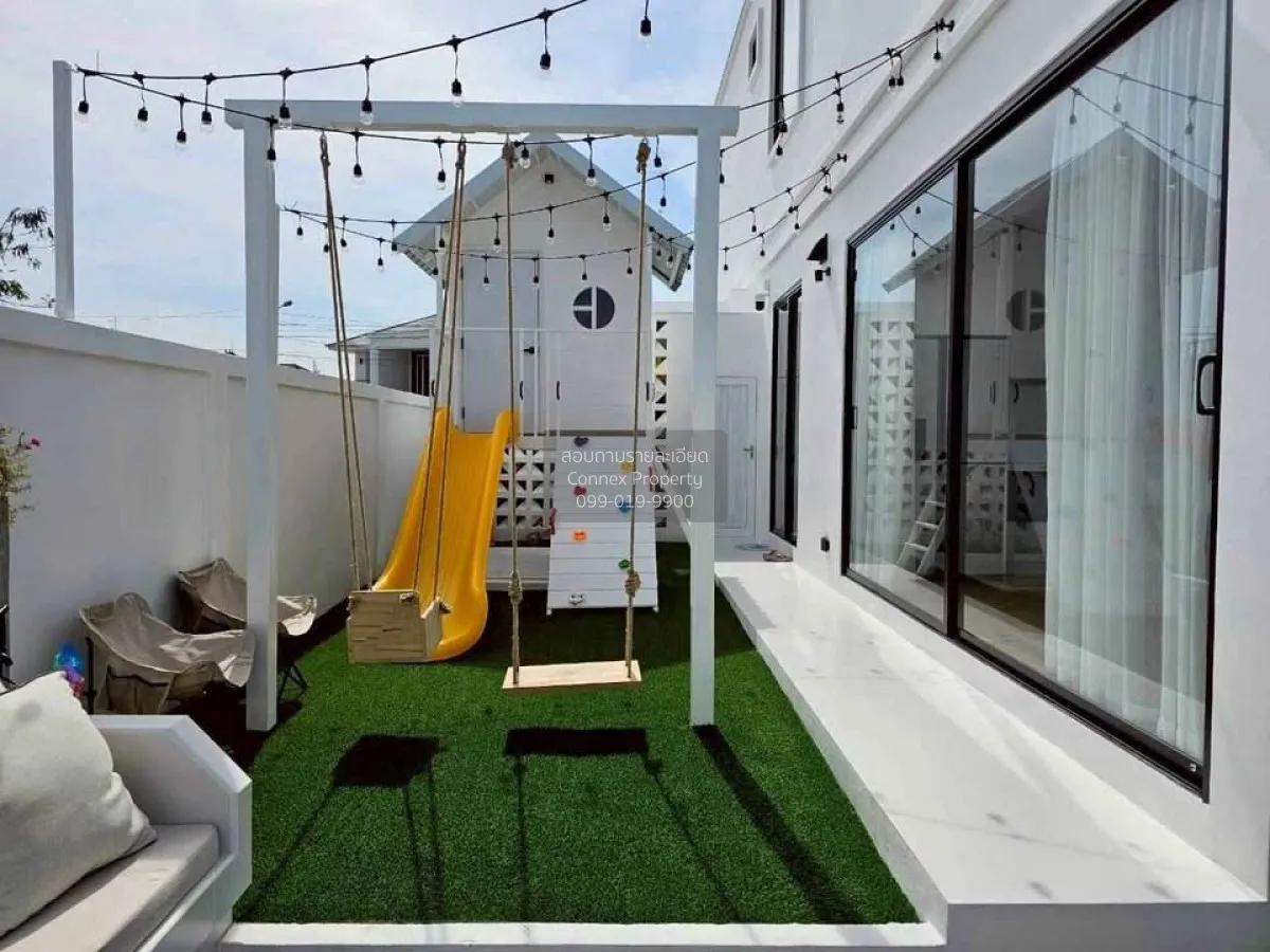 เช่า บ้านเดี่ยว 2 ชั้น สไตล์นอร์ดิก เลขที่บ้านมงคล เฟอร์ครบทั้งหล