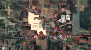 For Sale Large plot of land with a beautiful view, 208-1-90 rai, Khok Samrong , Lopburi , CX-136434