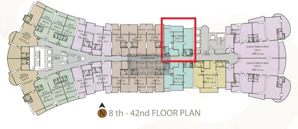 ขายคอนโด  ศุภาลัย พรีมา ริวา ชั้นสูง ช่องนนทรี เขต ยานนาวา กรุงเท