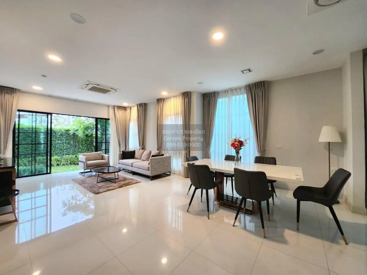 เช่าบ้าน  นันทวัน พระราม9-กรุงเทพกรีฑาตัดใหม่ ห้องมุม สะพานสูง เข