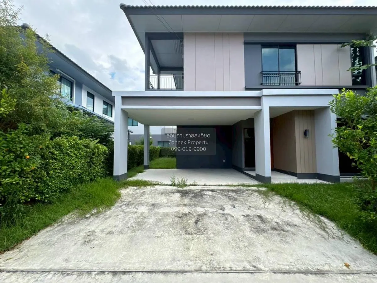 ขายบ้าน  คณาสิริ ศาลายา-ปิ่นเกล้า ศาลากลาง บางกรวย กรุงเทพ CX-136