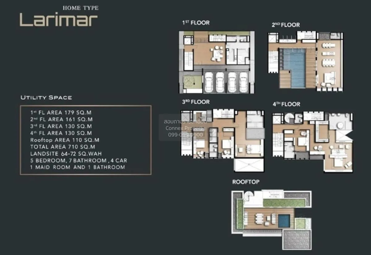 ขายบ้านเดี่ยว Bibury Village ศรีนครินทร์ 64.8 ตร.ว. 5 นอน 7 น้ำ ม