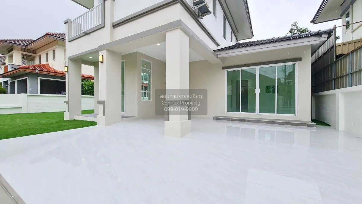 ขายบ้าน  บ้านฟ้ากรีนพาร์ค รังสิต คลอง 2 หน้ากว้าง รีโนเวทใหม่ คูค 2