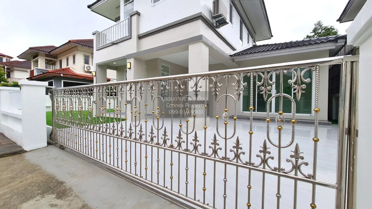 ขายบ้าน  บ้านฟ้ากรีนพาร์ค รังสิต คลอง 2 หน้ากว้าง รีโนเวทใหม่ คูค 3