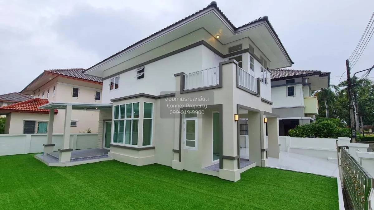 ขายบ้าน  บ้านฟ้ากรีนพาร์ค รังสิต คลอง 2 หน้ากว้าง รีโนเวทใหม่ คูค