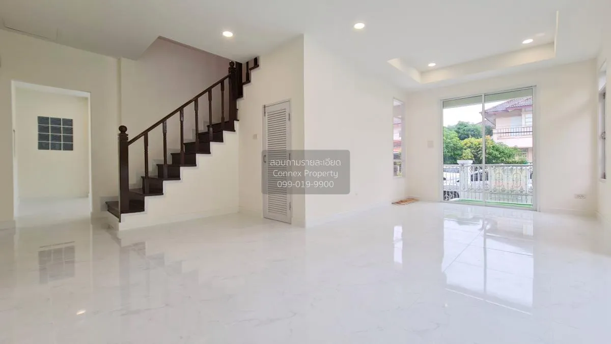 ขายบ้าน  บ้านฟ้ากรีนพาร์ค รังสิต คลอง 2 หน้ากว้าง รีโนเวทใหม่ คูค