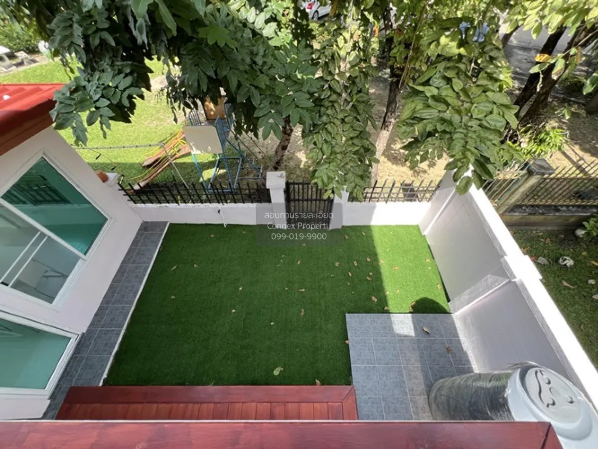 For Sale House , Baan Mak Mai Watcharapol , nice view , wide fron 2