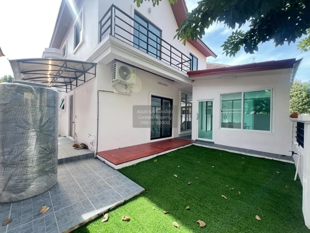 For Sale House , Baan Mak Mai Watcharapol , nice view , wide fron 4